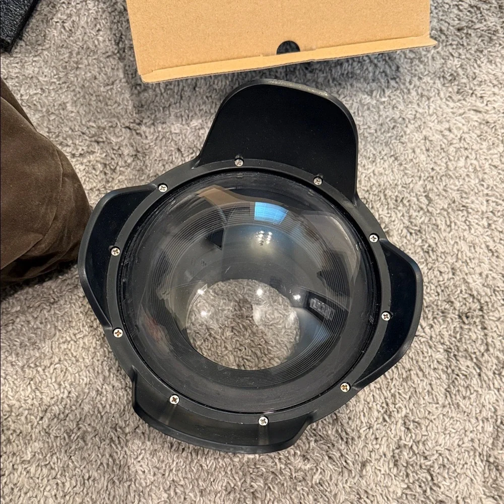 Underwater Wide Angle Dome Port - Black